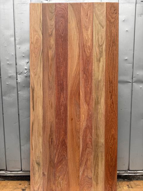 カリン 無垢フローリング OPC(1枚板)    無塗装 ABグレード 15×120×1820(mm) 1.53平米入