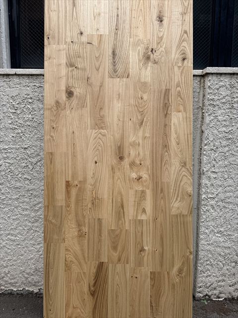 栗 無垢フローリング ユニタイプ    オイルクリア塗装 節あり 15×120×1820(mm) 1.53平米入