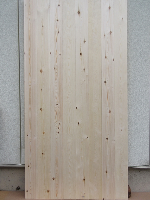 レッドパイン 無垢フローリング OPC(1枚板)    無塗装 節あり 15×115×1820(mm) 1.67平米入