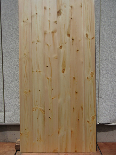 レッドパイン 無垢フローリング OPC(1枚板)    オスモオイルクリア塗装 節あり 15×150×1820(mm) 1.64平米入