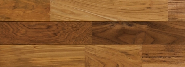 チーク 無垢フローリング ユニタイプ 床暖対応   無塗装 Aグレード 15×90×1818(mm) 1.64平米入