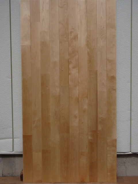 カバ 無垢フローリング ユニタイプ 床暖対応   オスモオイルクリア塗装 ABグレード 15×90×1818(mm) 1.64平米入