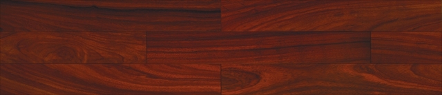 カリン(アフリカバドック) 複合フローリング 2mm単板 床暖対応  重歩行 UVセラミック塗装 Aグレード 12×120×909(mm) 1.53平米入