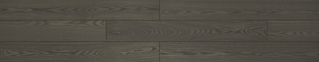 アッシュ 複合フローリング 2mm単板 床暖対応  ブラッシング加工 オスモオイルグレー色  12×120×909(mm) 1.53平米入