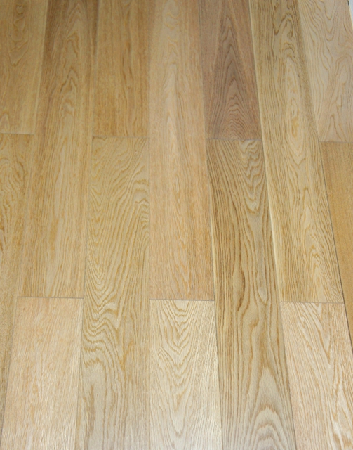 ナラ(オーク) 複合フローリング 2mm単板 床暖対応 直貼用 重歩行 UVセラミッククリア塗装 Aグレード 12×120×909(mm) 1.53平米入